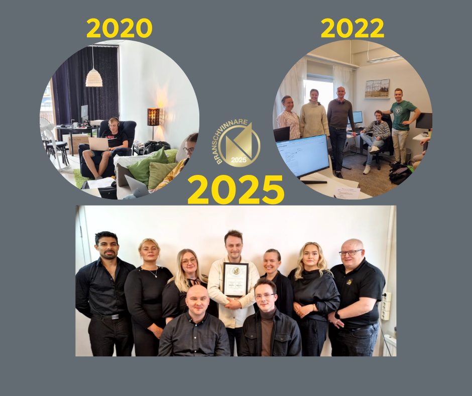 Teamet som vann branschpriset 2025